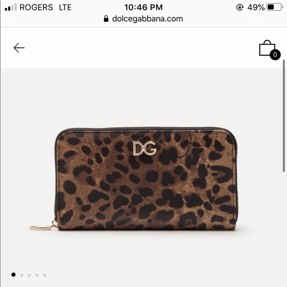 BNWT Dolce and Gabbana Zipper Wallet - Picture 11 of 12